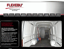 Tablet Screenshot of flexebu.de